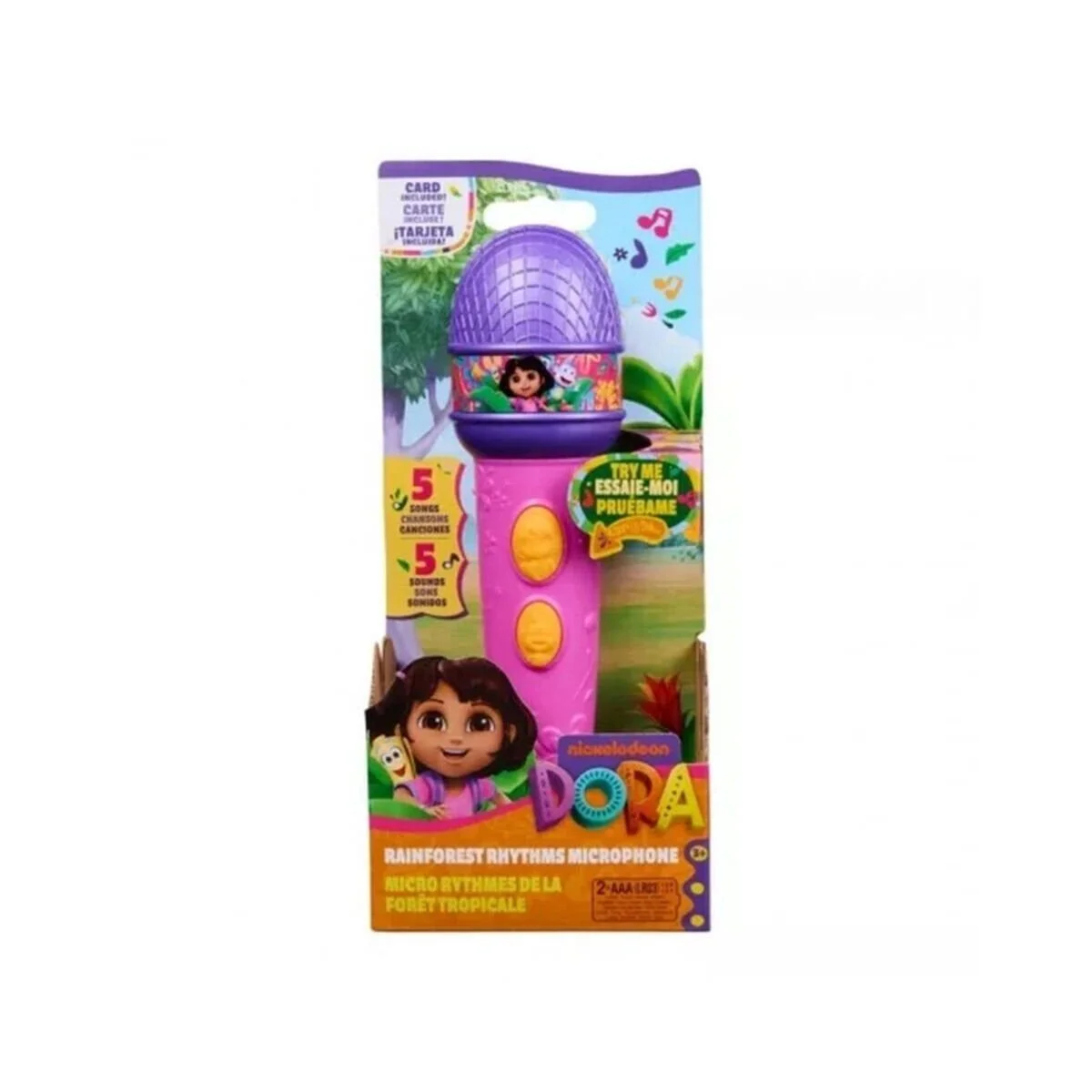 00009749 Sun-spm-figür Aks. Dora krofon Yağmur Ormanı Rit (dora) Sesli görsel 4