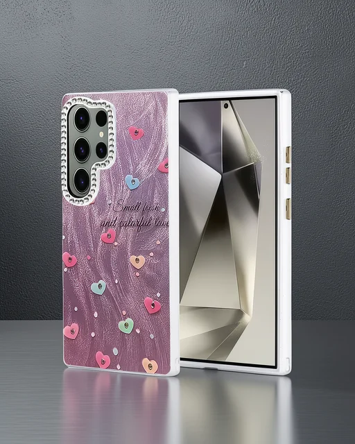 Samsung Galaxy S23 Ultra Kılıf Blade Aynalı Desenli Kapak - Desen 8