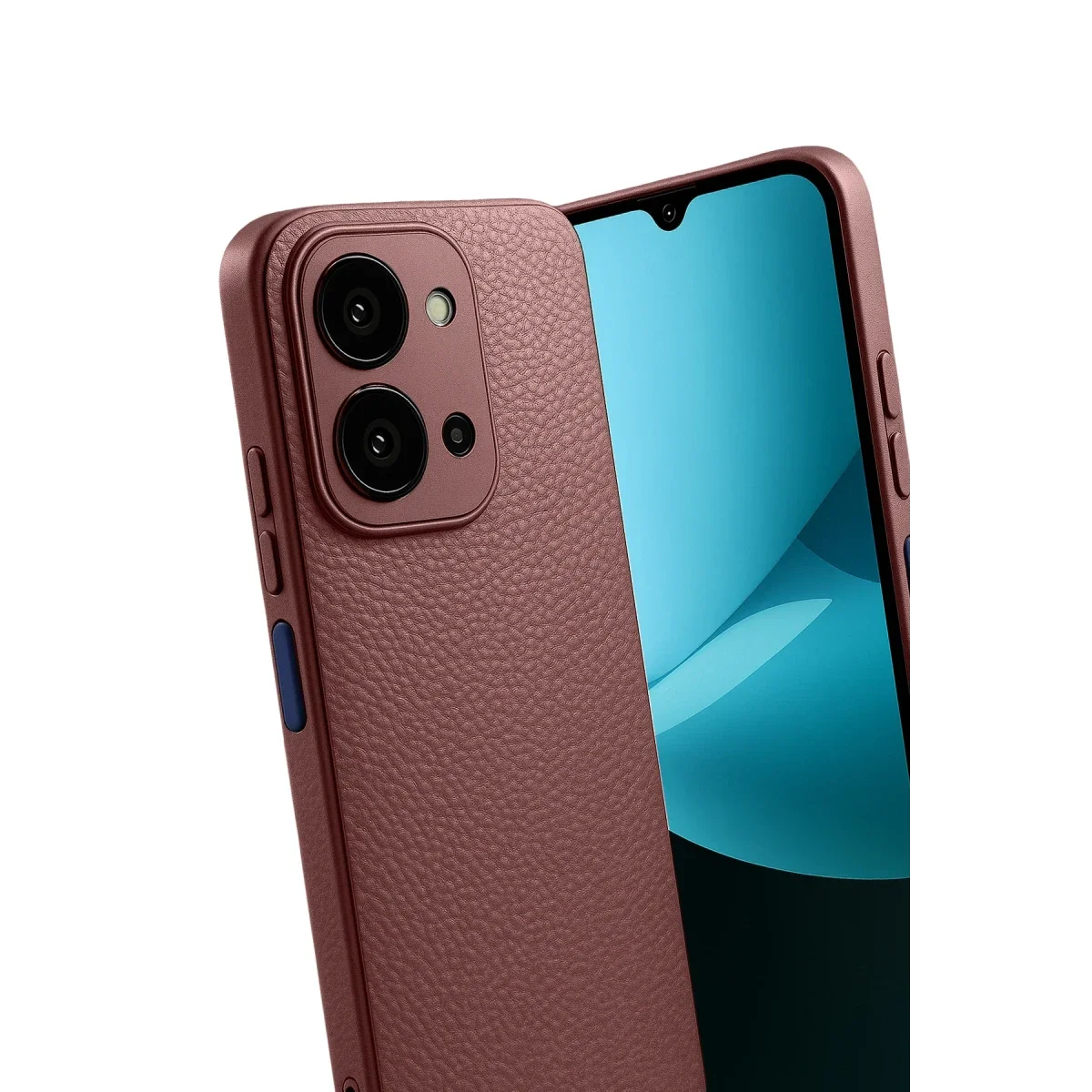 Xiaomi Redmi 15C 4G Thermax Silikon Kılıf - Bordo görsel 3