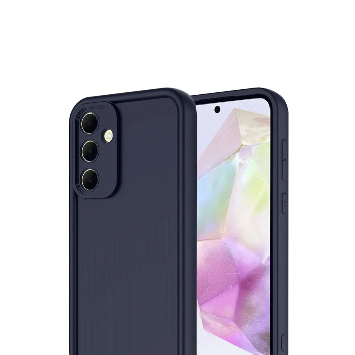 Samsung Galaxy A17 5g Viera Silikon - Lacivert görsel 2