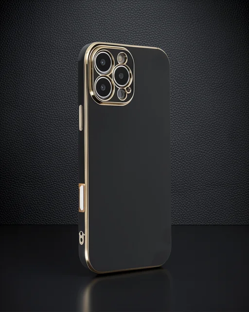 Apple İphone 16 Pro Kılıf Volet Silikon - Siyah
