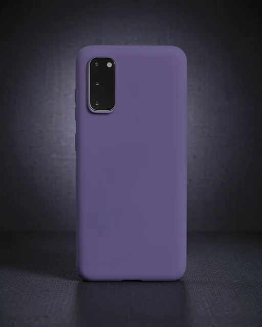 Samsung Galaxy S20 Kılıf Nano İçi Kadife Silikon - Mor