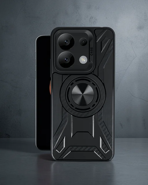 Xiaomi Redmi Note 13 4g Kılıf Lincoln Silikon - Siyah