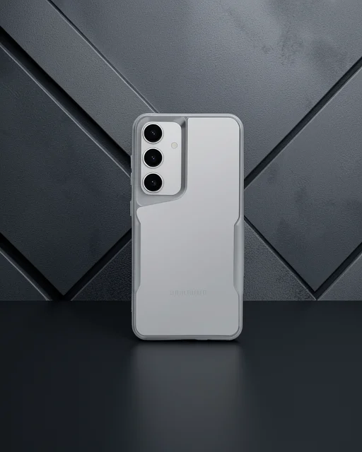 Samsung Galaxy A25 5g Kılıf Boyi Silikon Kapak - Gümüş