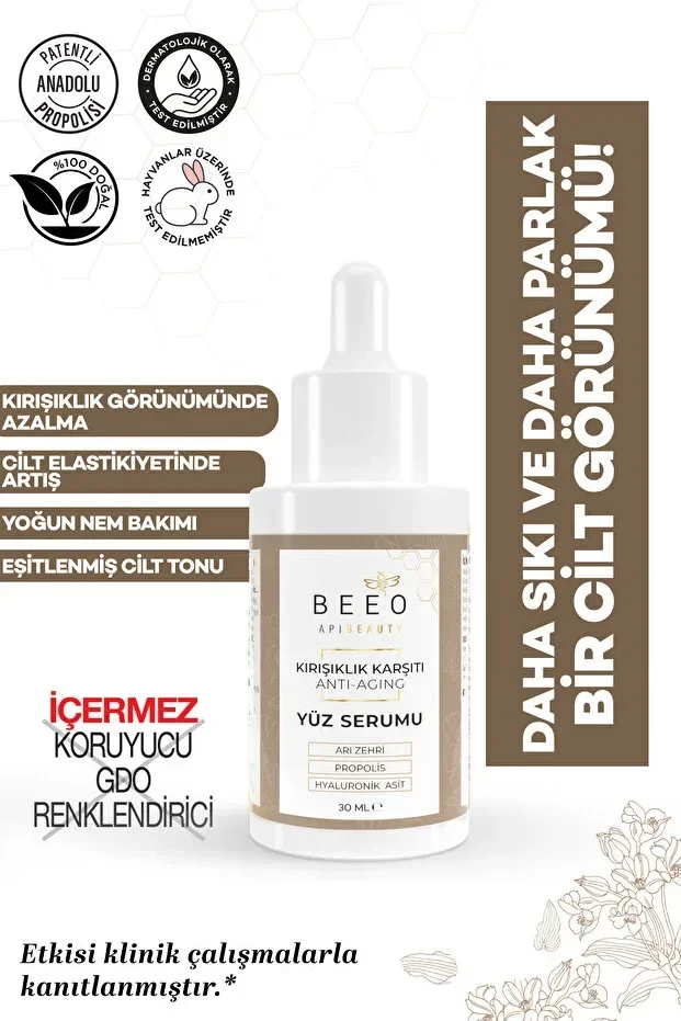 Kırışıklık Karşıtı Yüz Serumu 30ml görsel 2