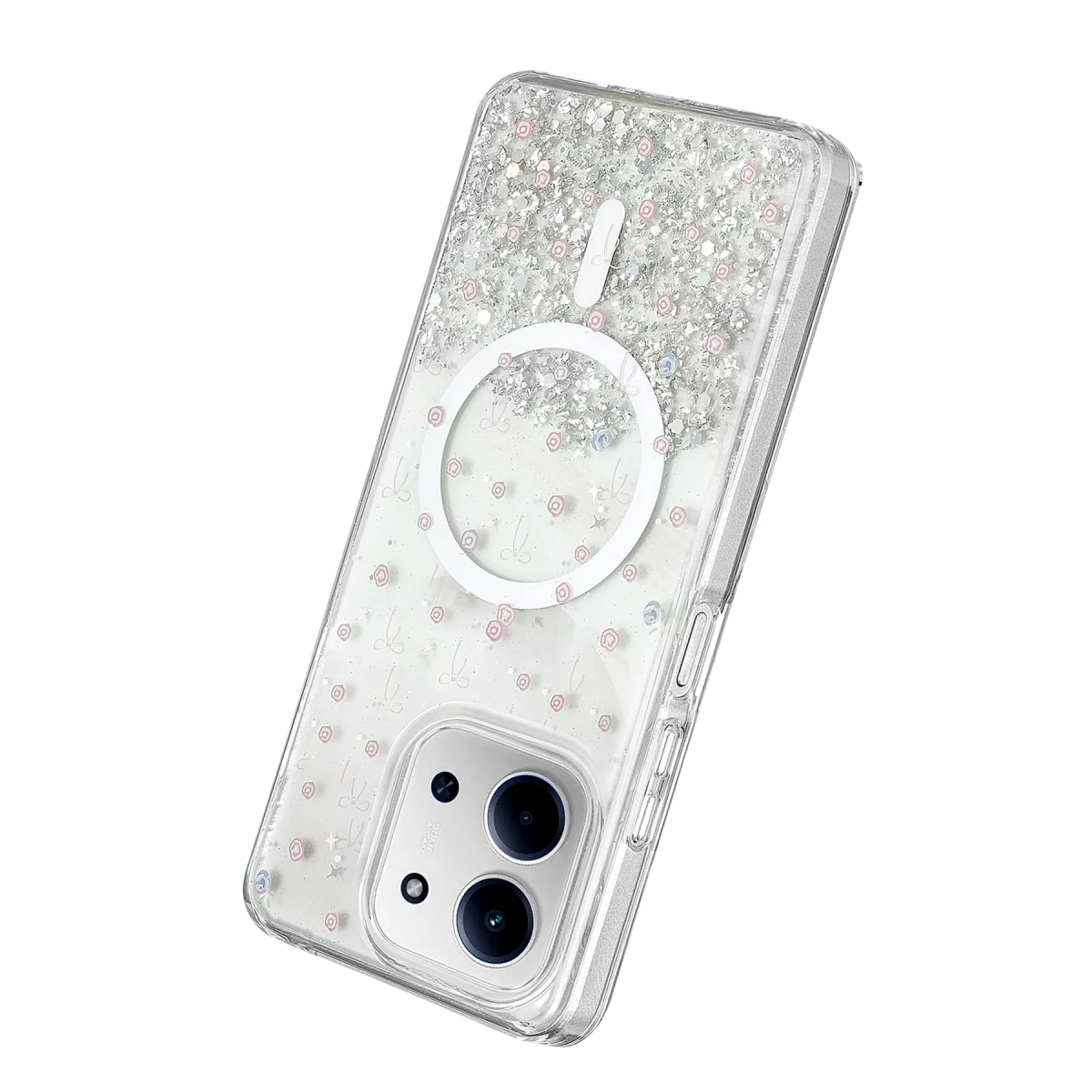 Onegif Xiaomi Redmi 15C 4G Misk Simli Magsafe Kapak - Desen 1 görsel 3