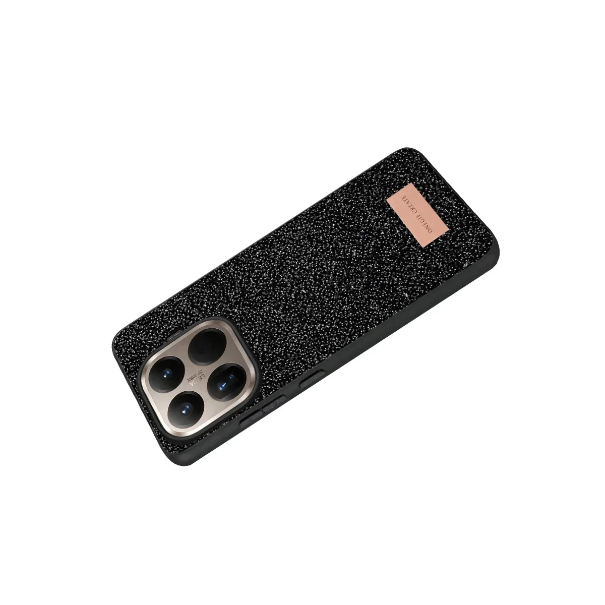 Onegif Xiaomi Mi 15T Pro Bright Simli Kapak - Siyah görsel 4