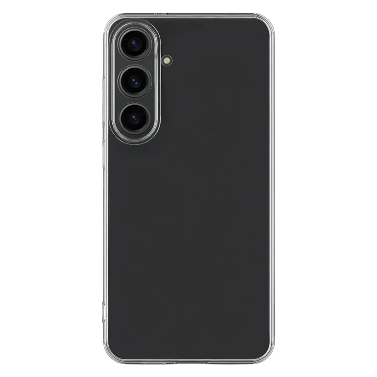 Samsung Galaxy S26 Fe Lüx Şeffaf Silikon - Şeffaf görsel 2