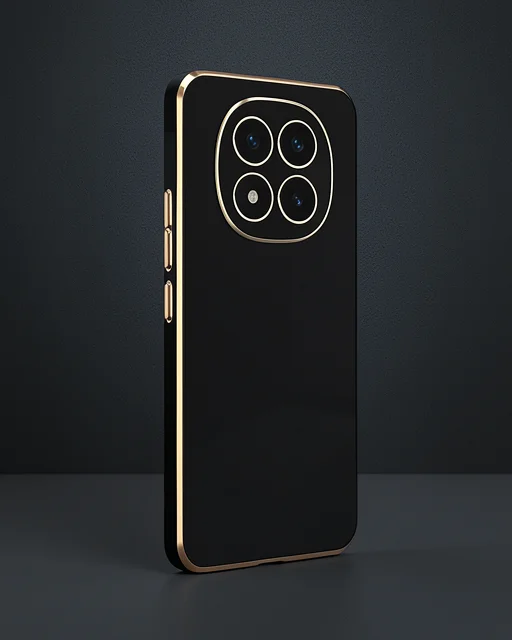 Xiaomi Redmi Note 14 Pro 4g Kılıf Volet Silikon - Siyah
