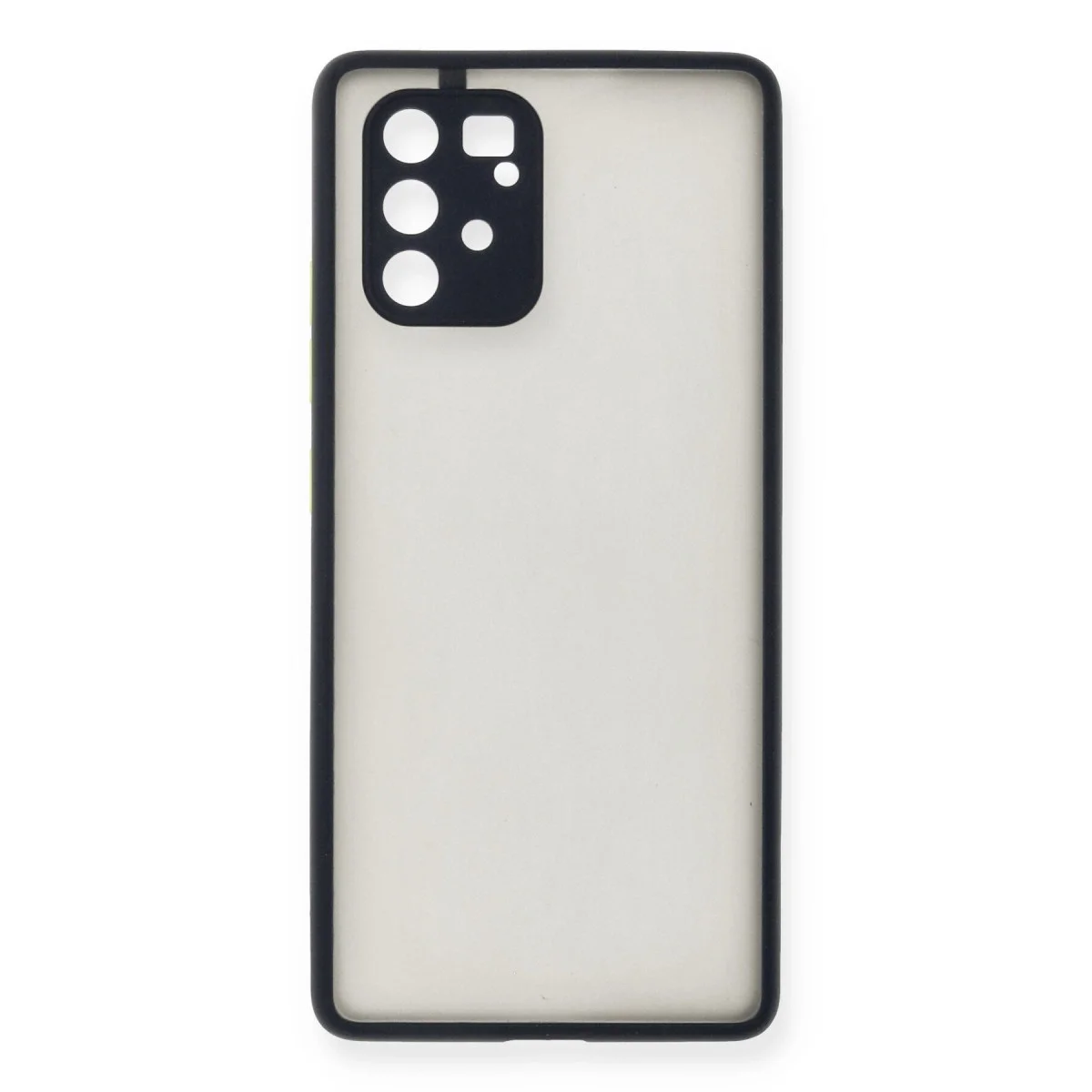 Samsung Galaxy A91 / S10 Lite Kılıf Montreal Silikon Kapak - Lacivert görsel 2