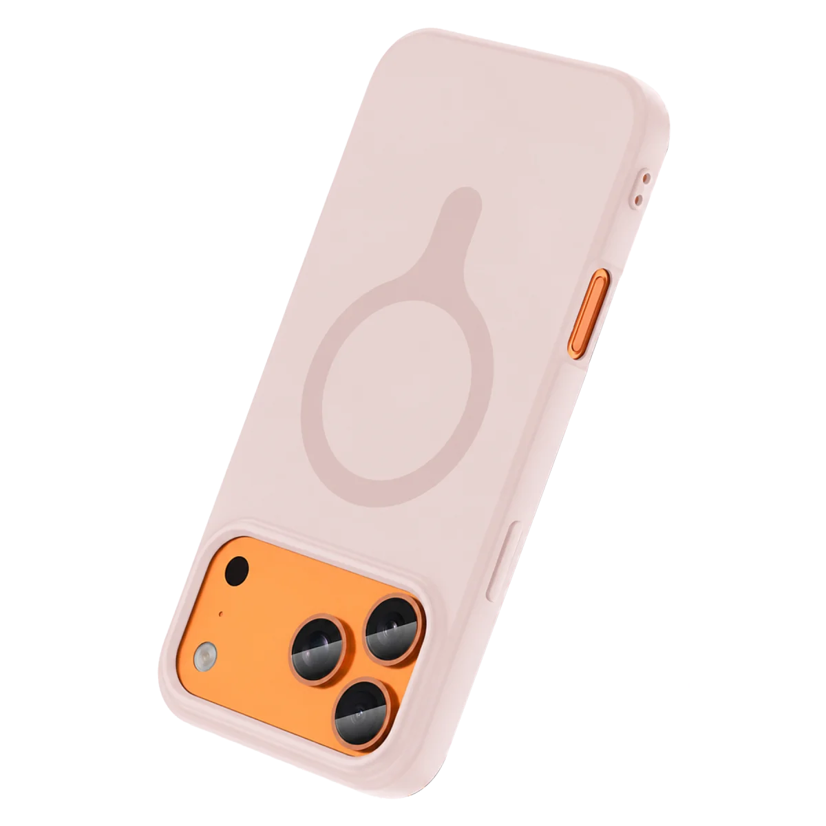 Joko Apple iPhone 18 Pro/17 Pro Z Silikon Magsafe Kapak - Pembe görsel 3