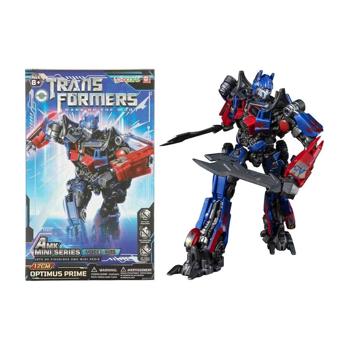 75326 Sun-ytu-tlp-figür Transformers Amk Mını Serıes WAVE3 Optımus Prıme Trns