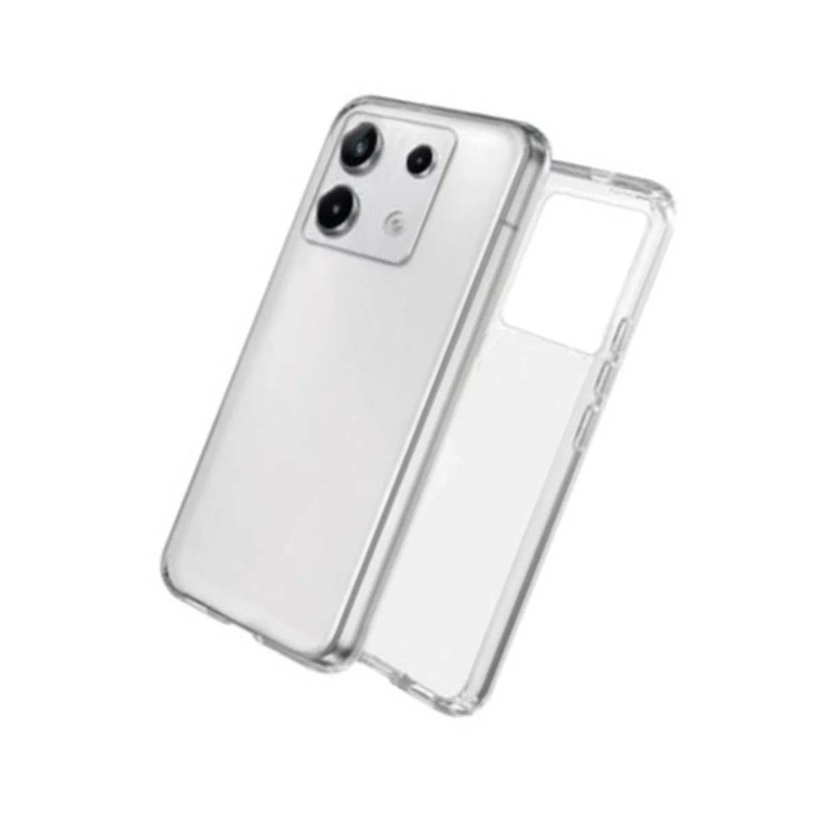 Xiaomi Redmi Note 13 Pro 4g Kılıf Lüx Şeffaf Silikon görsel 2