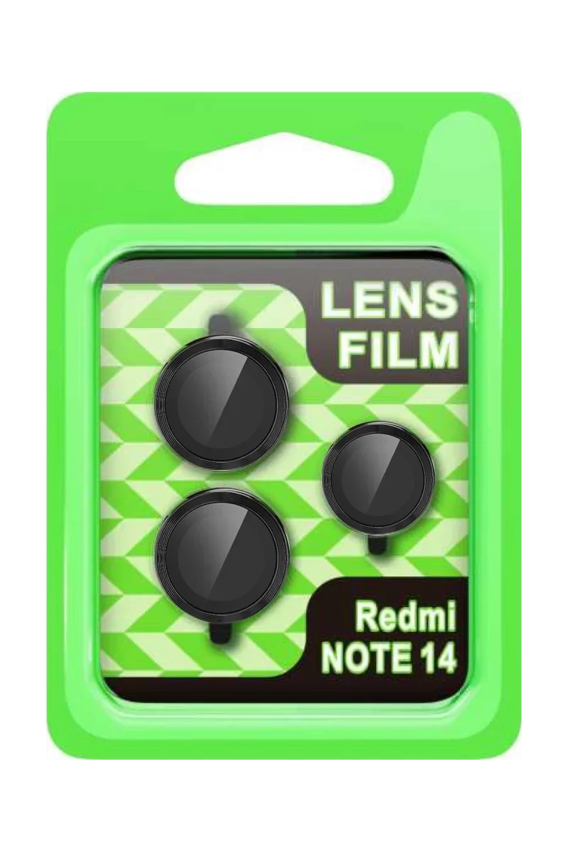 Xiao Note 14 5G Raze Metal Kamera Lens - Siyah