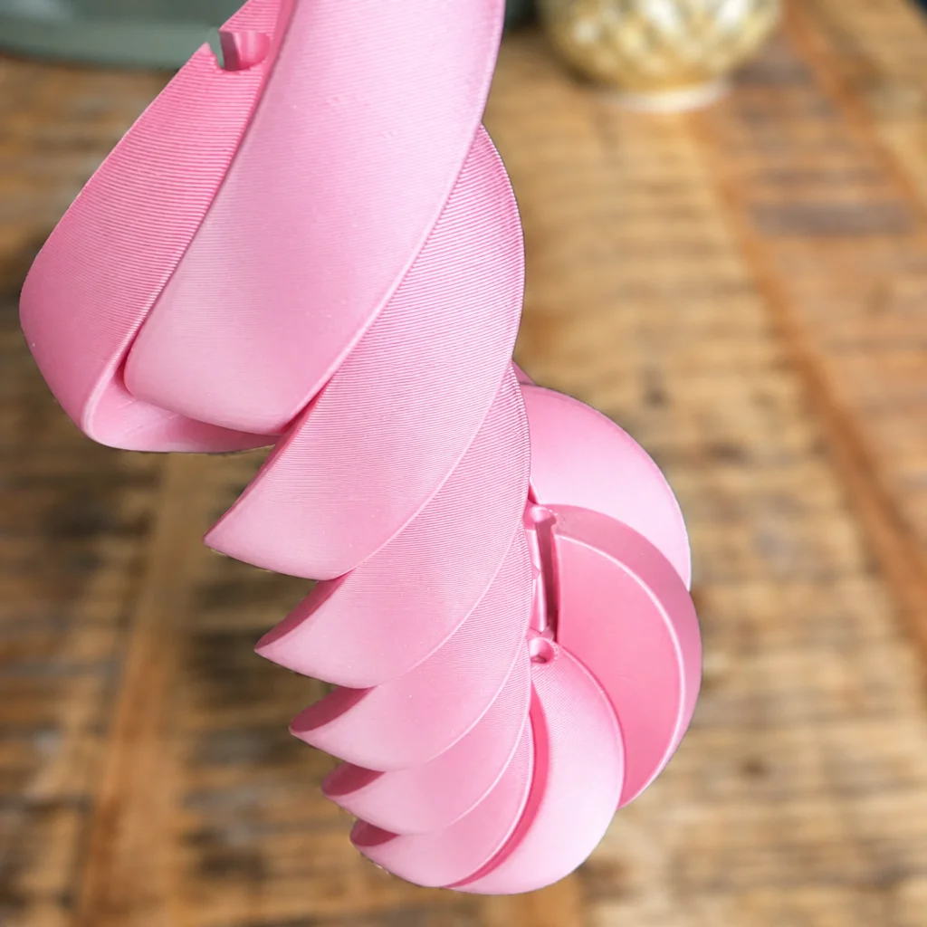 3D Baskı Stress Küresi - Genişleyen Mekanik Stres Küresi-Pembe görsel 2