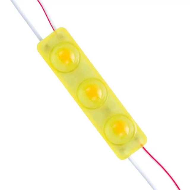 12 Volt 1.5 Watt Sarı 2835 69 X 16 Mm IP65 160 – 180 Lümen 160 Derece Modül Led görsel 4