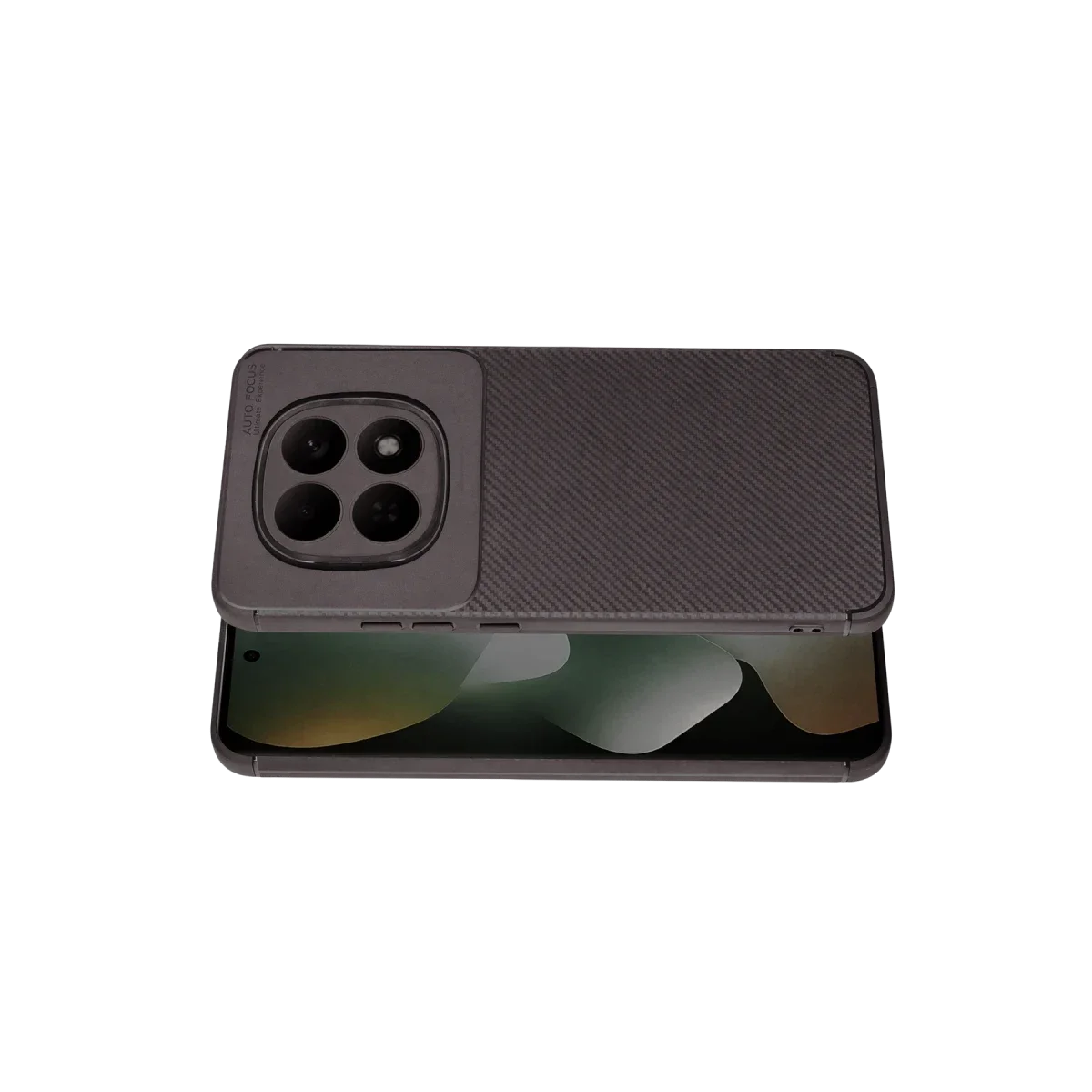 Xiaomi Redmi Note 15 Pro 5G Auto Focus Karbon Kapak - Gri görsel 3