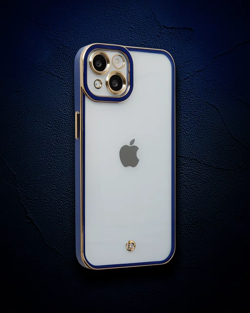 Apple İphone 14 Plus Kılıf Liva Lens Silikon - Mavi
