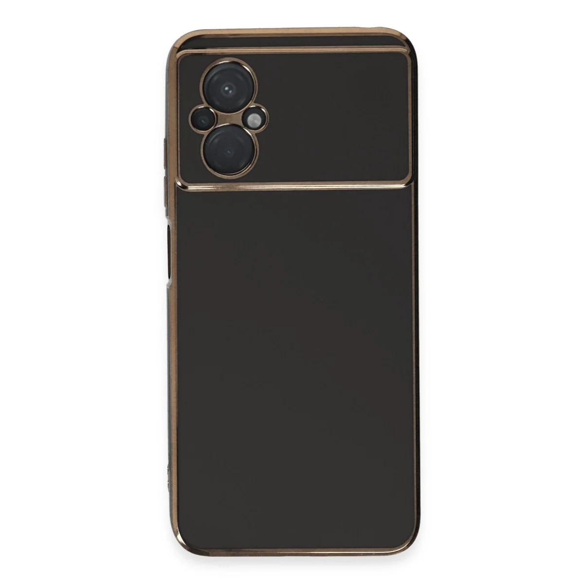 Xiaomi Poco M5 Kılıf Volet Silikon - Siyah görsel 2