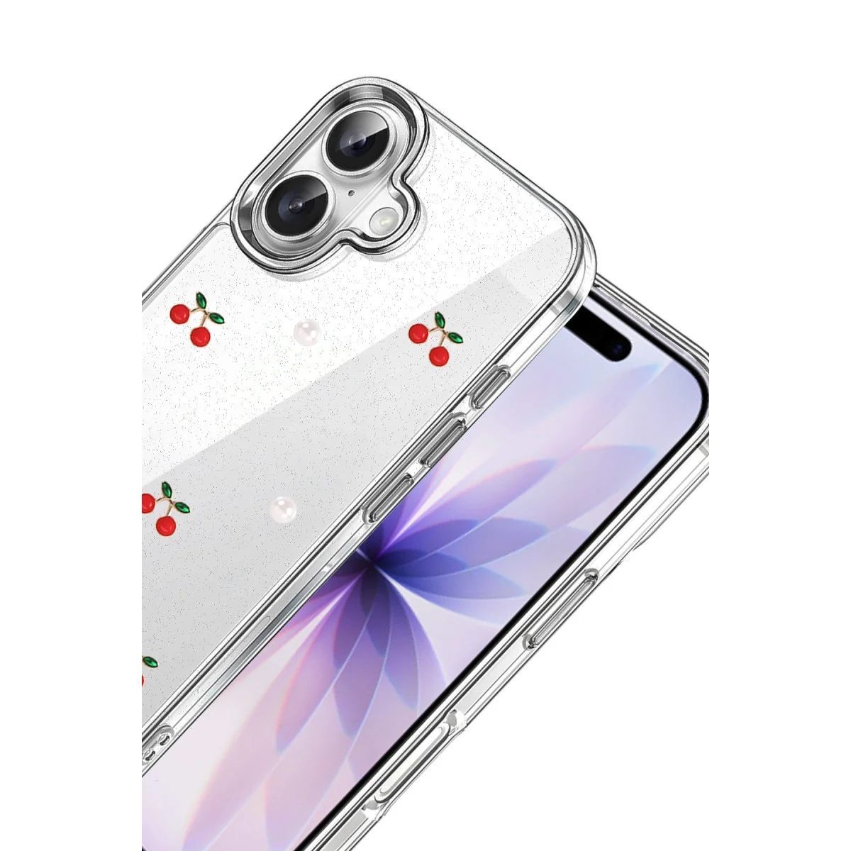 Apple İphone 17 Fiyonk Desenli Kapak - Desen 9 görsel 2