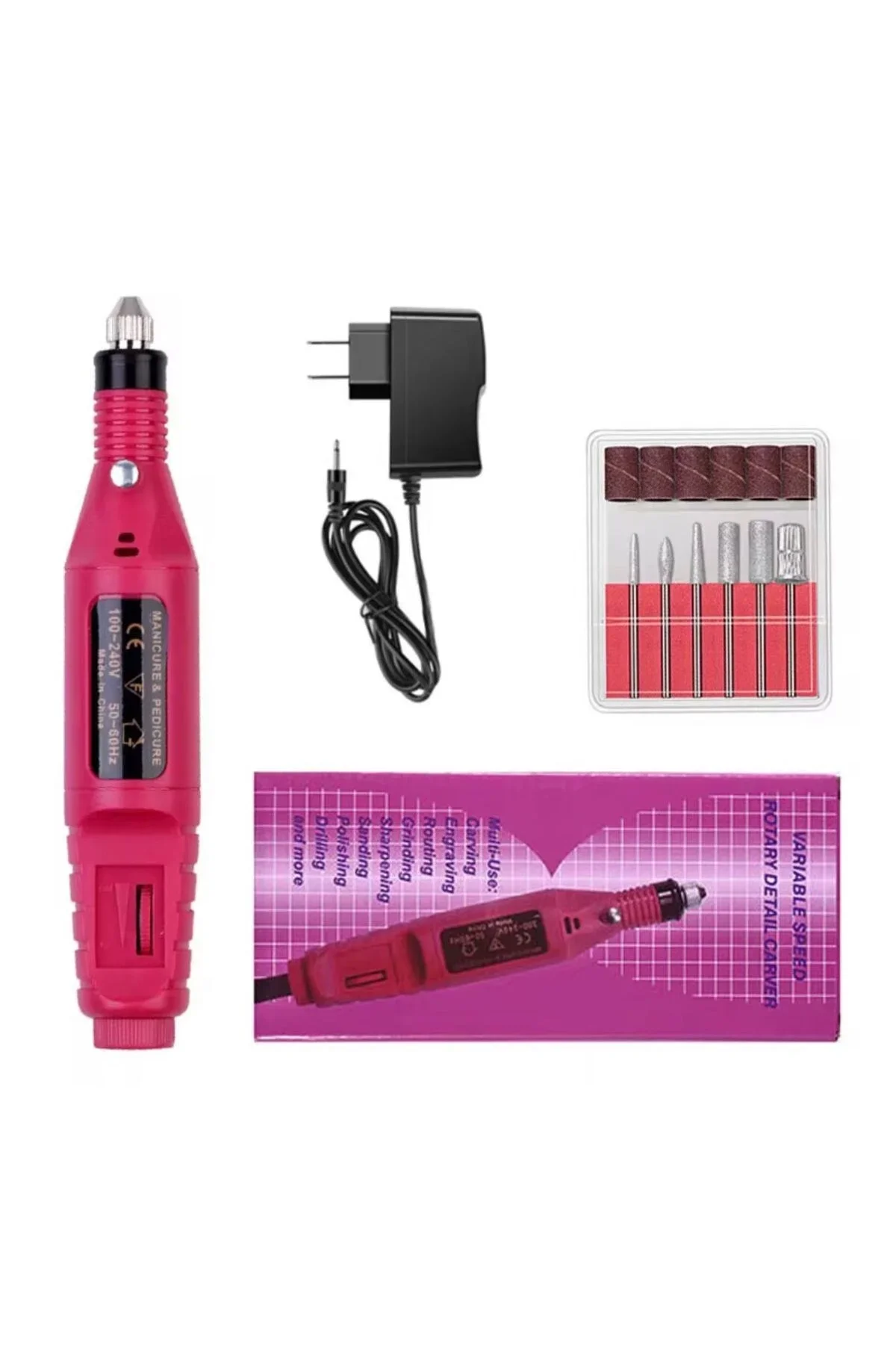 Elektrikli Manikür-pedikür-törpü Makinesi görsel 3