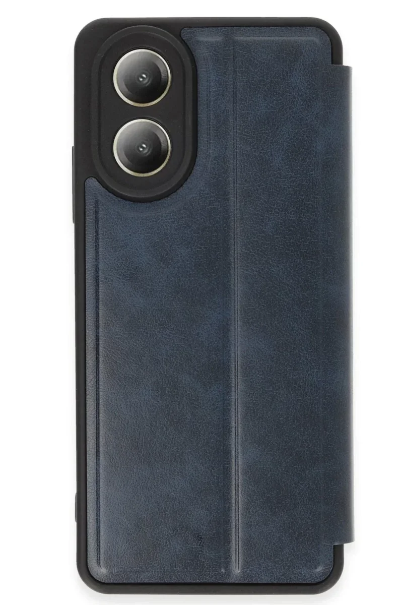 Oppo A38 Kılıf Flip Cover - Lacivert