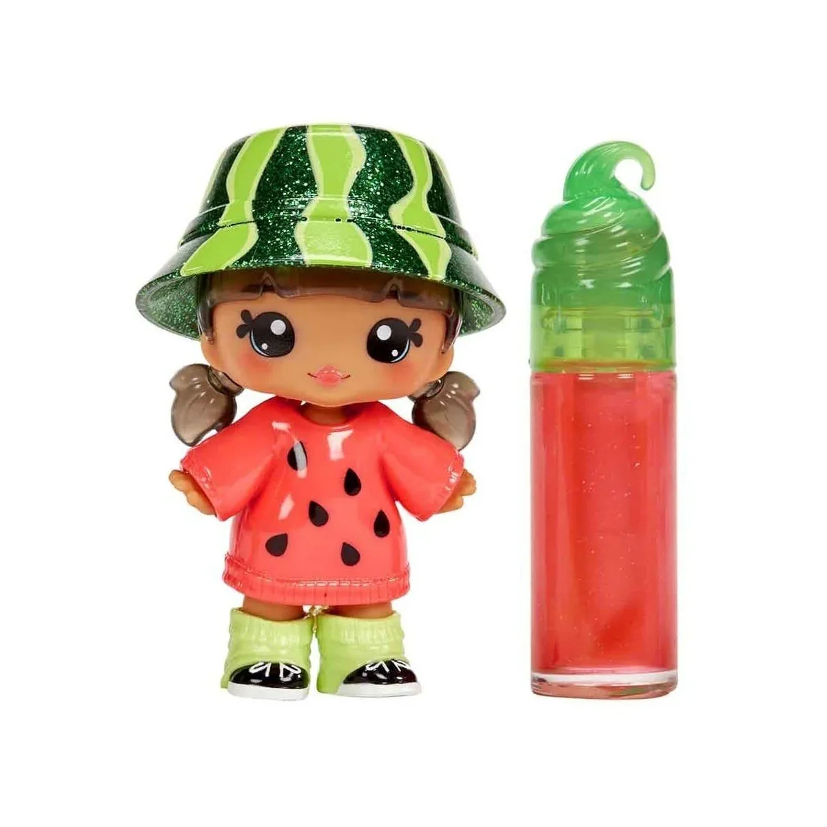 120780 Yumland Maya Watermelon Bebeği ve Dudak Parlatıcısı görsel 3