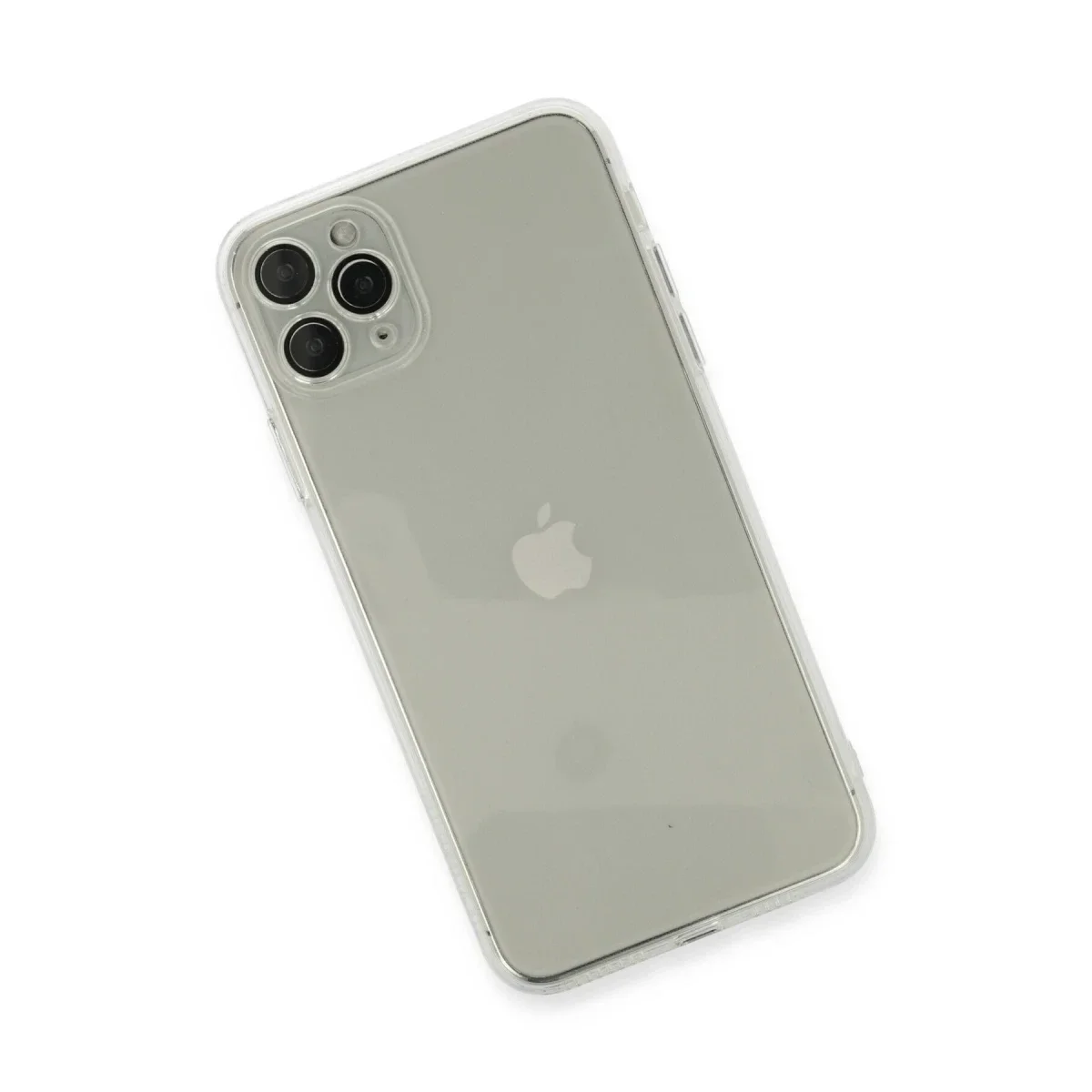 Apple iPhone 11 Pro Max Kılıf Fly Lens Silikon - Şeffaf görsel 3