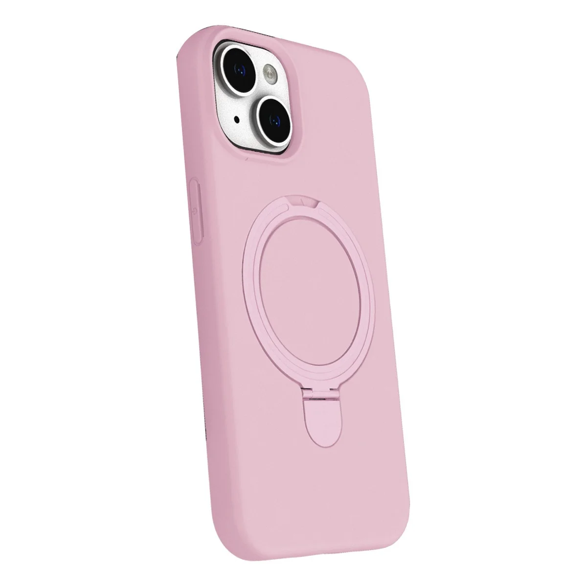 Apple İphone 15 Plus Regal Magsafe Standlı Kapak - Açık Pembe görsel 2