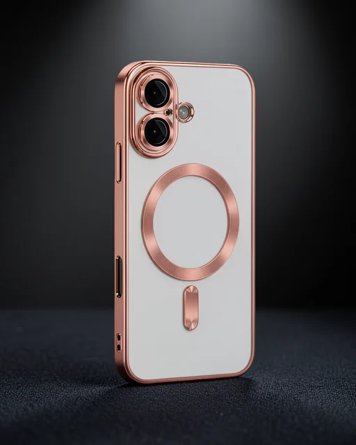 Apple İphone 16 Kılıf Kross Magneticsafe Kapak - Rose