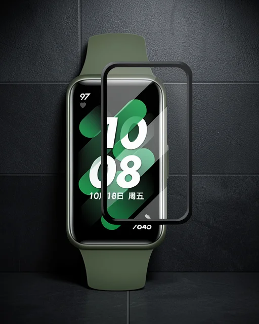 Huawei Band 6 Polymer Nano Ekran Koruyucu - Şeffaf