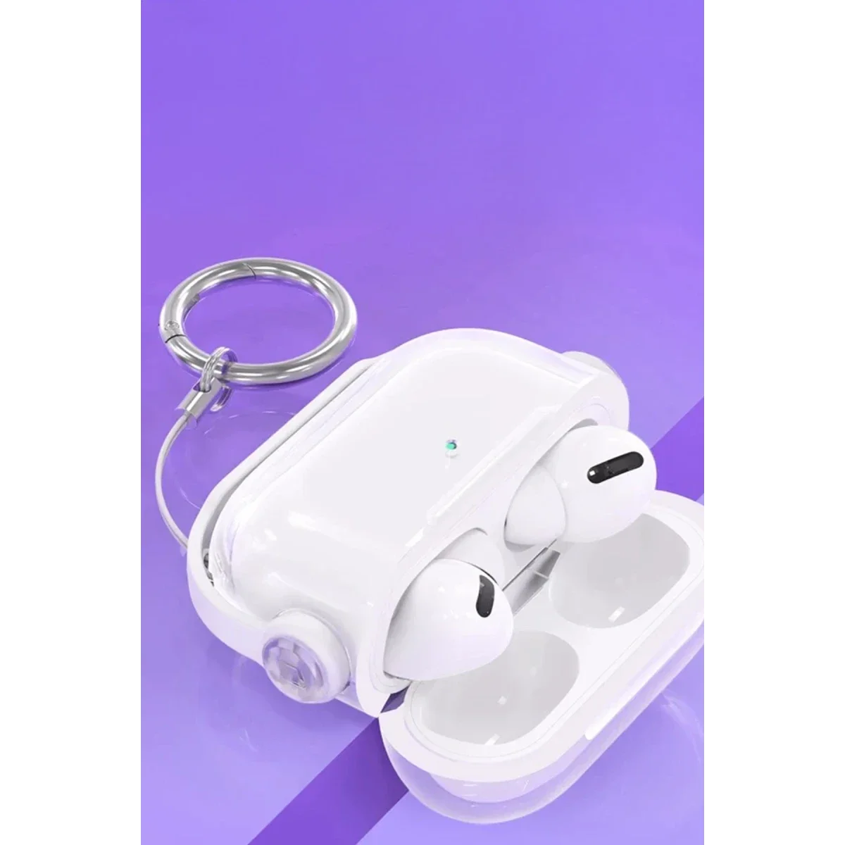 Apple Airpods Pro 3 (3.nesil) Tema Kılıf - Kırmızı görsel 4