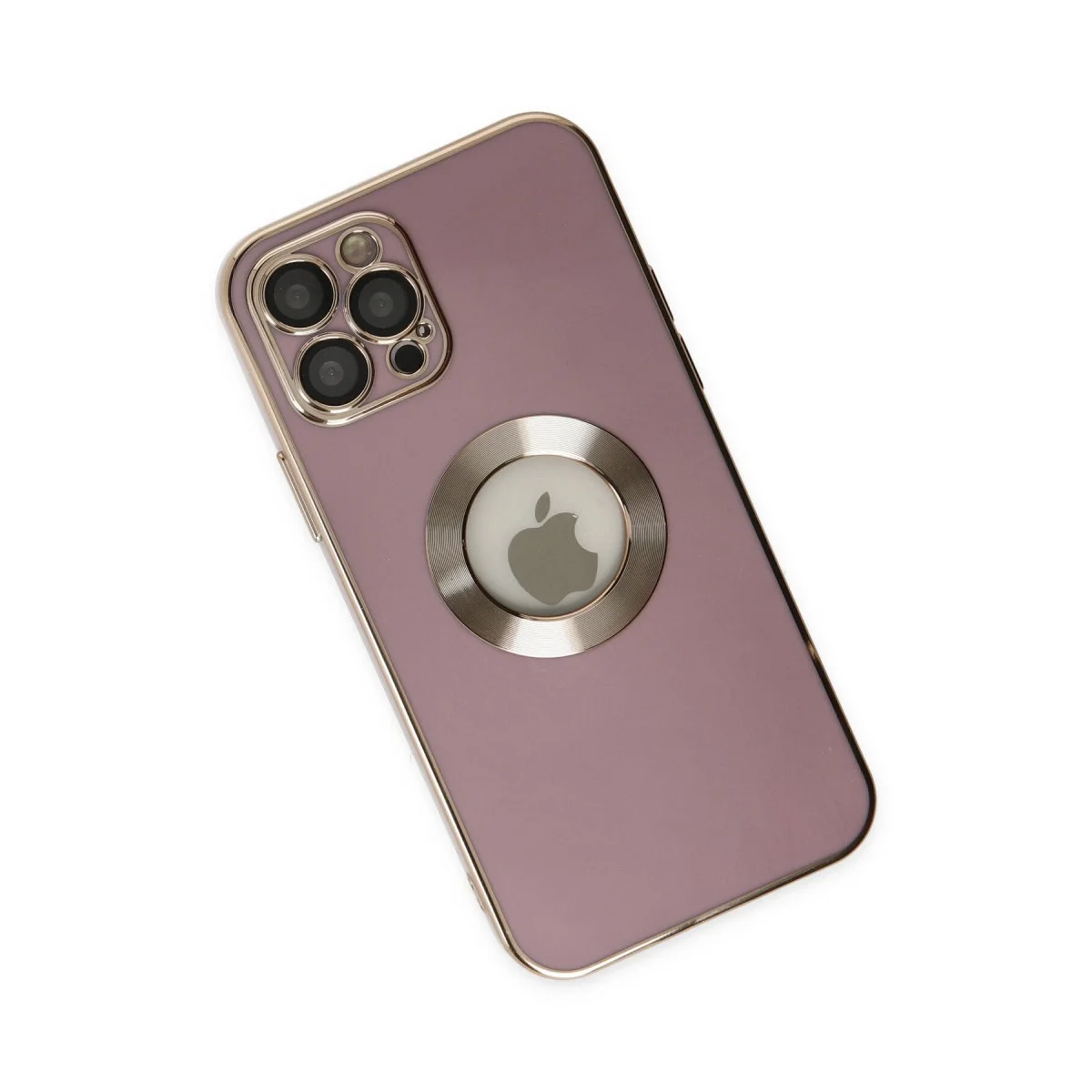 Apple İphone 12 Pro Kılıf Store Silikon - Mor görsel 3