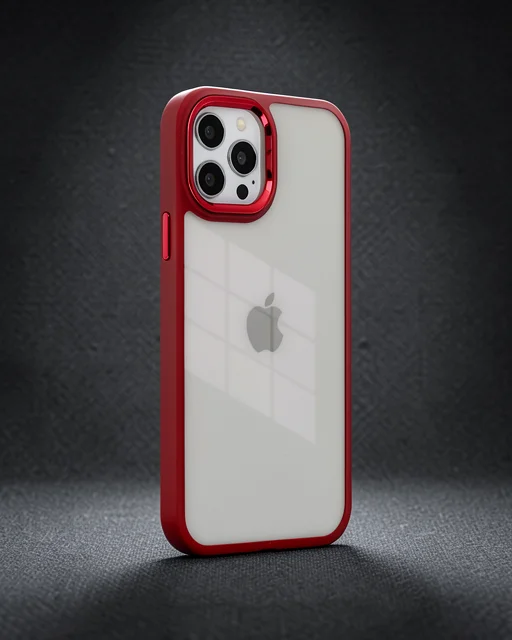 Apple İphone 12 Pro Max Kılıf Dora Kapak - Kırmızı
