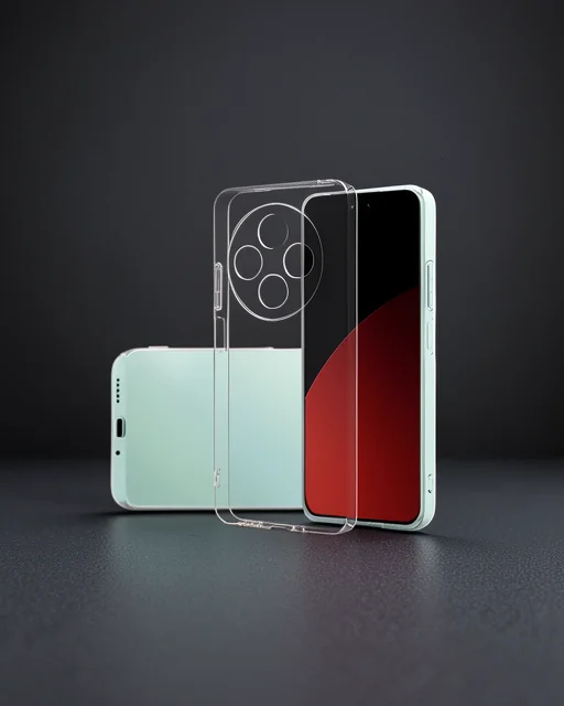 Xiaomi Redmi 14c Kılıf Lüx Şeffaf Silikon