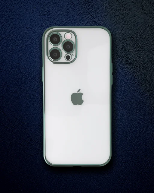 Apple İphone 12 Pro Kılıf Razer Lensli Silikon - Yeşil
