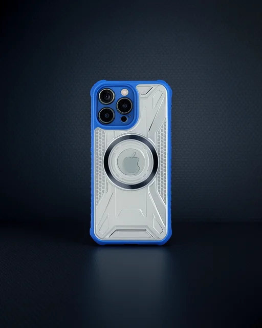 Apple İphone 12 Pro Max Kılıf Prag Magneticsafe Kapak - Lacivert