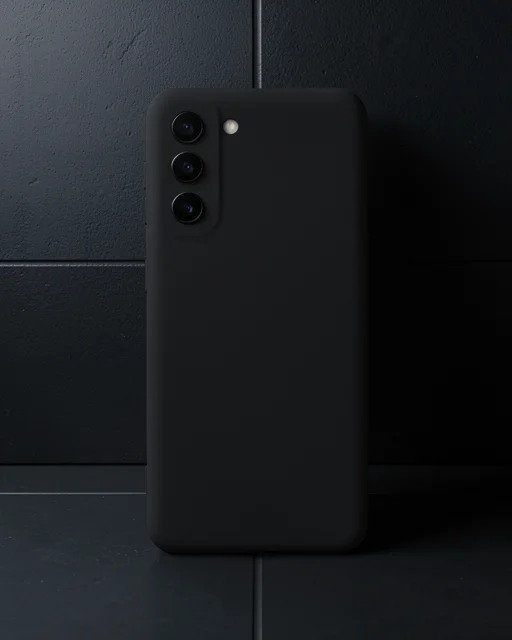 Samsung Galaxy S21 Kılıf Nano İçi Kadife Silikon - Siyah