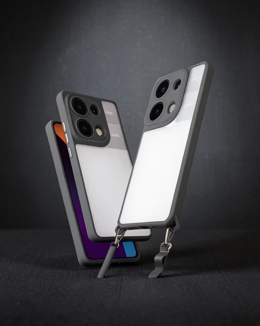 Xiaomi Redmi Note 13 Pro 5g Kılıf Penta Silikon Kılıf - Titan Gri