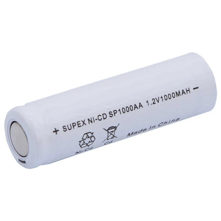 SP1000AA 1.2V 1000mAh Ni-CD Düz Kafa Kalem Pil görsel 2