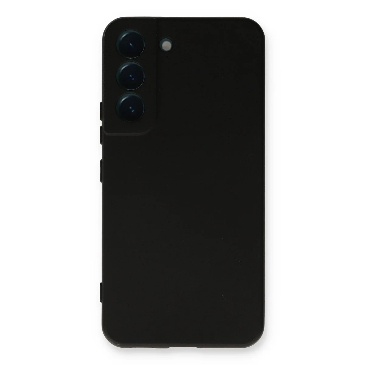 Samsung Galaxy S23 Kılıf Nano İçi Kadife Silikon - Siyah