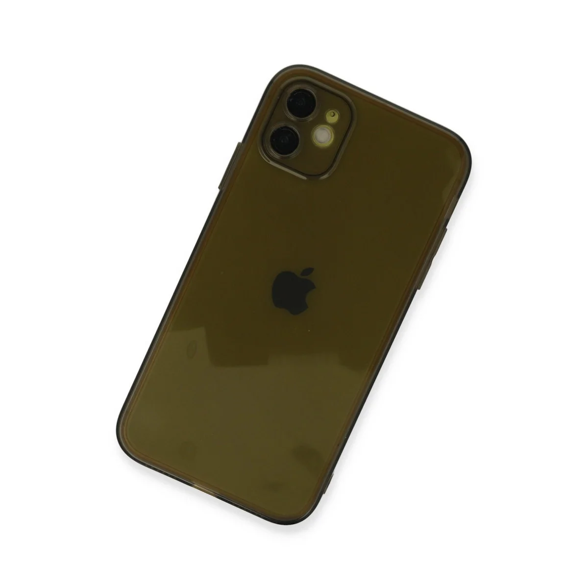 Apple İphone 12 Kılıf Fly Lens Silikon - Siyah görsel 3