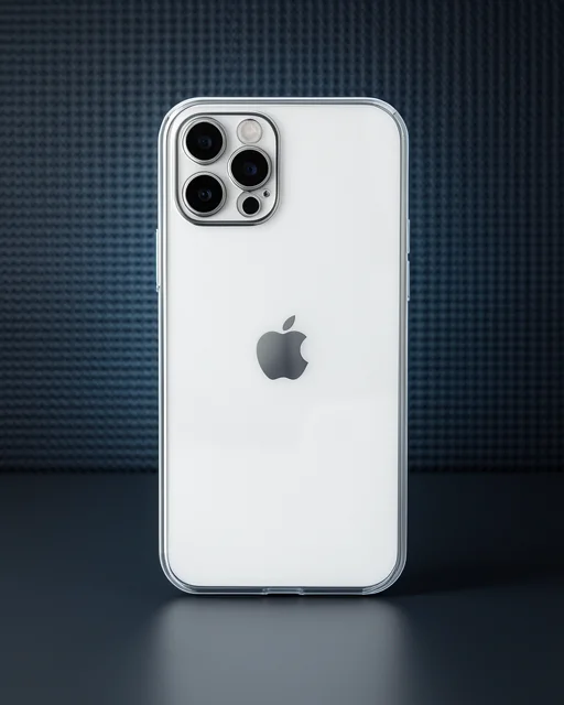 Apple İphone 12 Pro Kılıf Razer Lensli Silikon - Gümüş