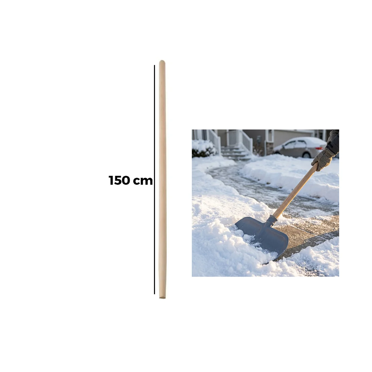 Tırmık Sapı 150 cm görsel 2