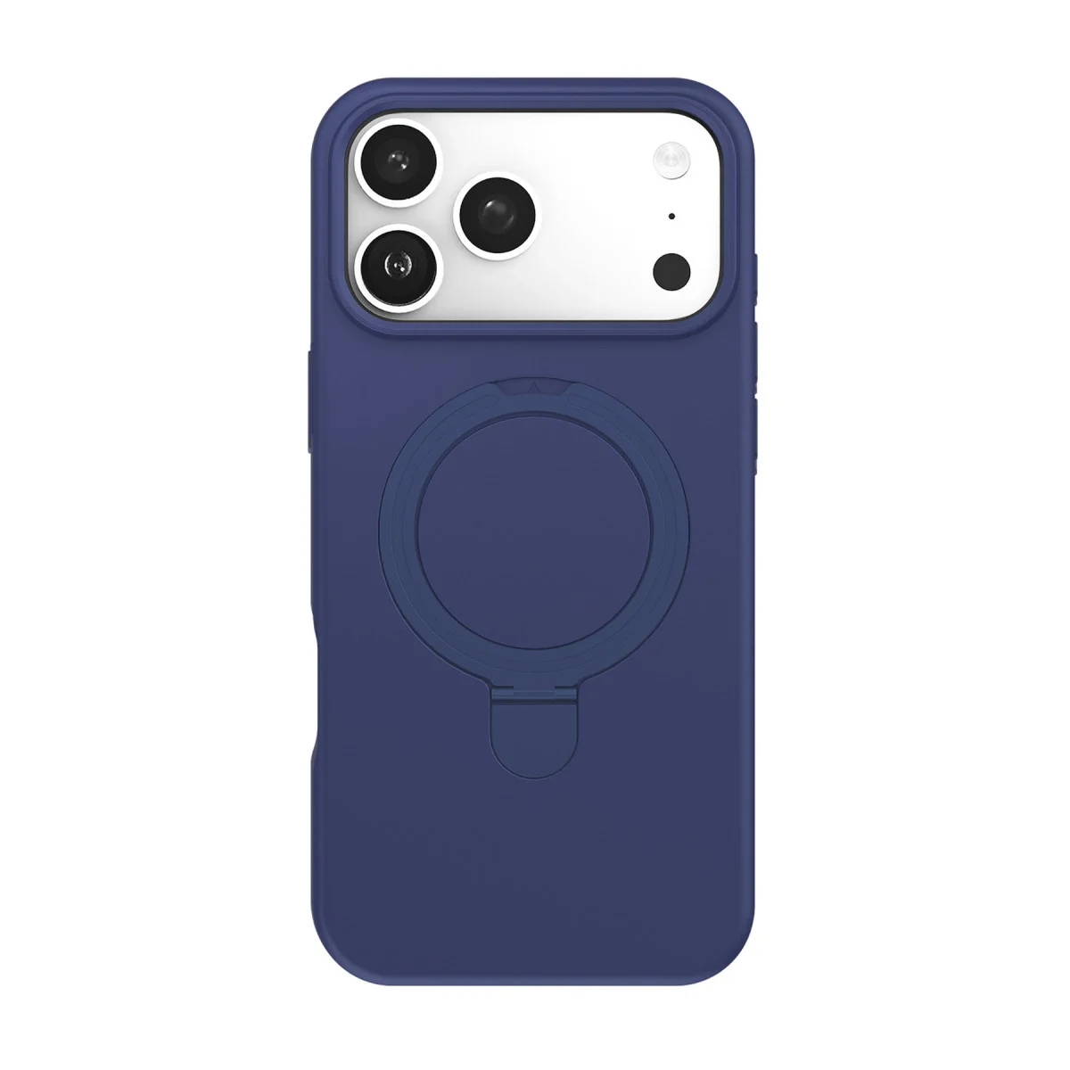 Apple İphone 17 Pro Regal Magsafe Standlı Kapak - Lacivert görsel 2