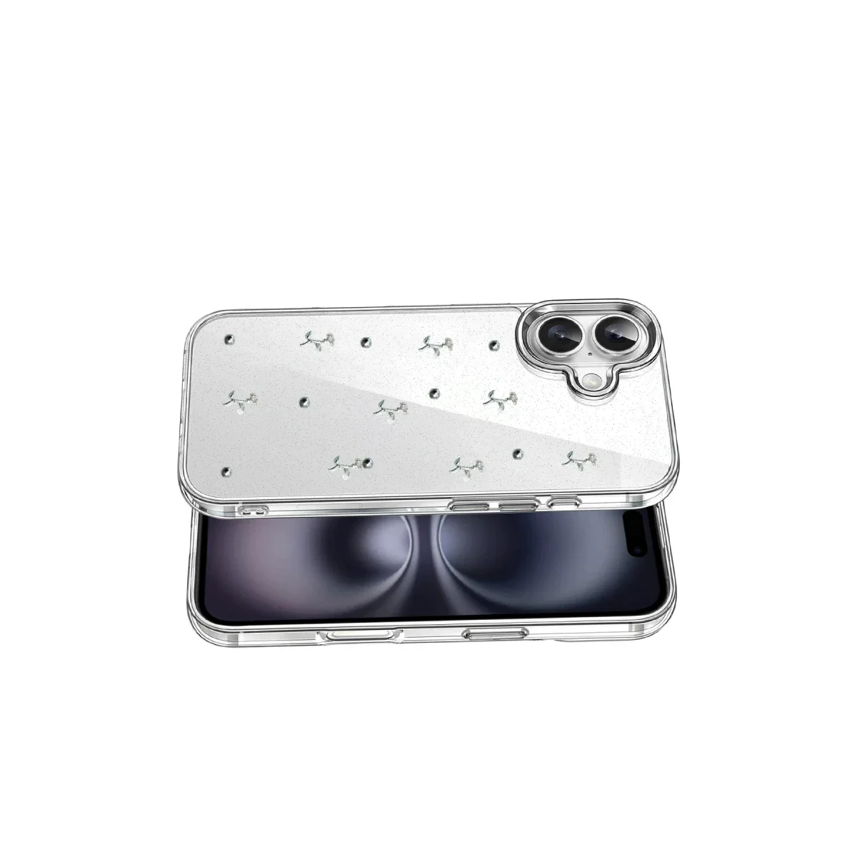 Apple iPhone 16 Plus Fiyonk Desenli Kapak - Desen 4 görsel 4