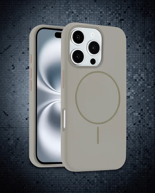 Joko Apple İphone 16 Pro Max Kılıf Jully Magsafe Kapak - Çöl Titanyum