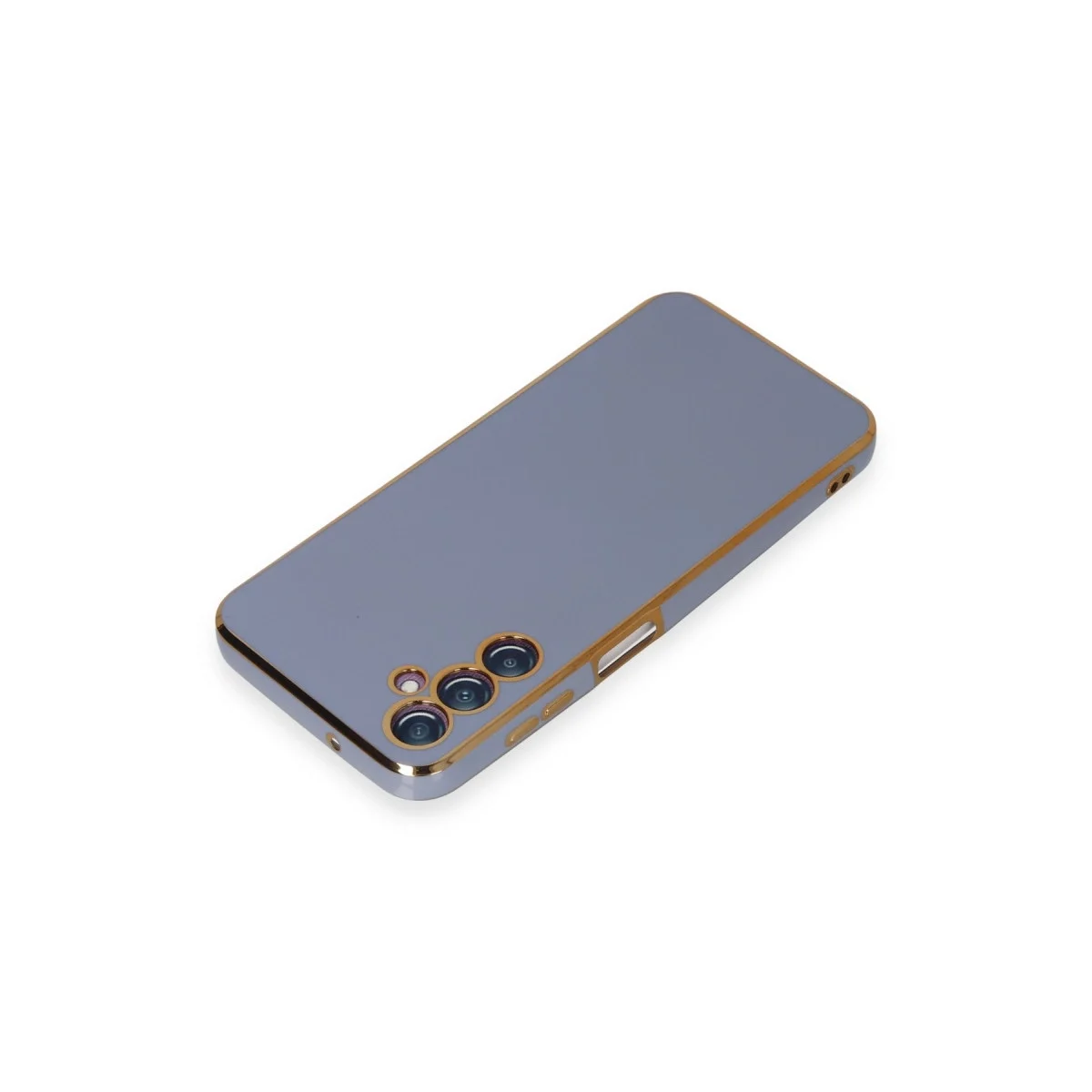 Samsung Galaxy M14 5g Kılıf Volet Silikon - Mavi görsel 3