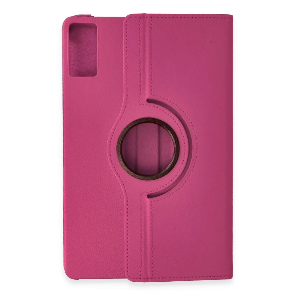 Xiao Pad 6 Kılıf 360 Tablet Deri Kılıf - Pembe görsel 2