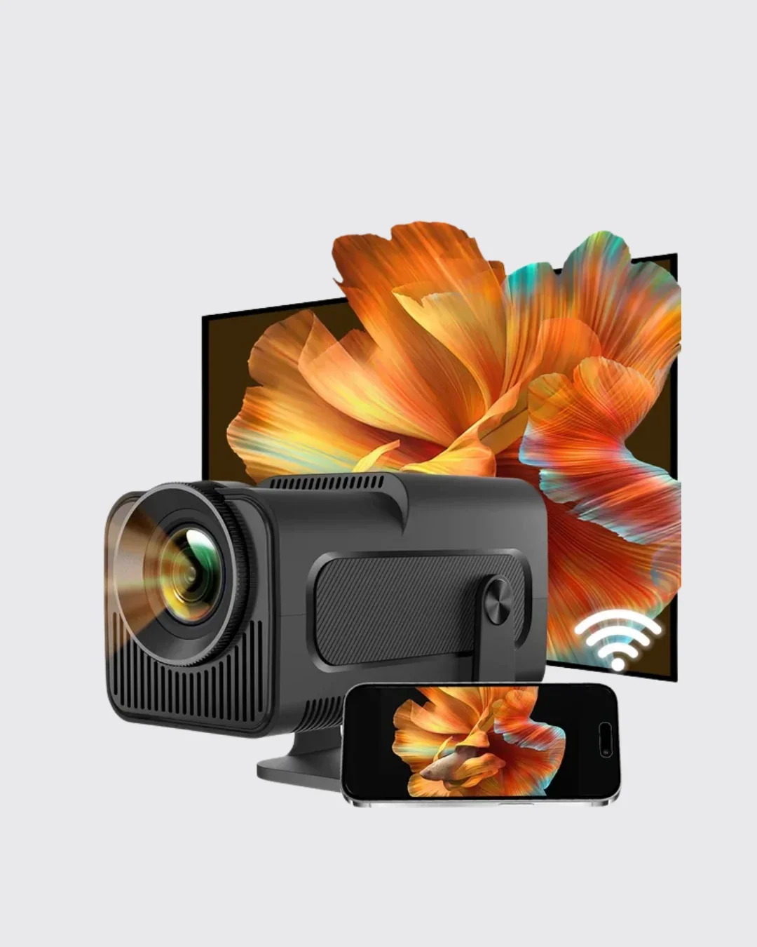 1080P Full HD Çözünürlük ve 4K Destekli Projektör görsel 5